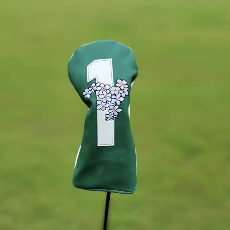 The Masters Themed Leather Golf Club Headcovers