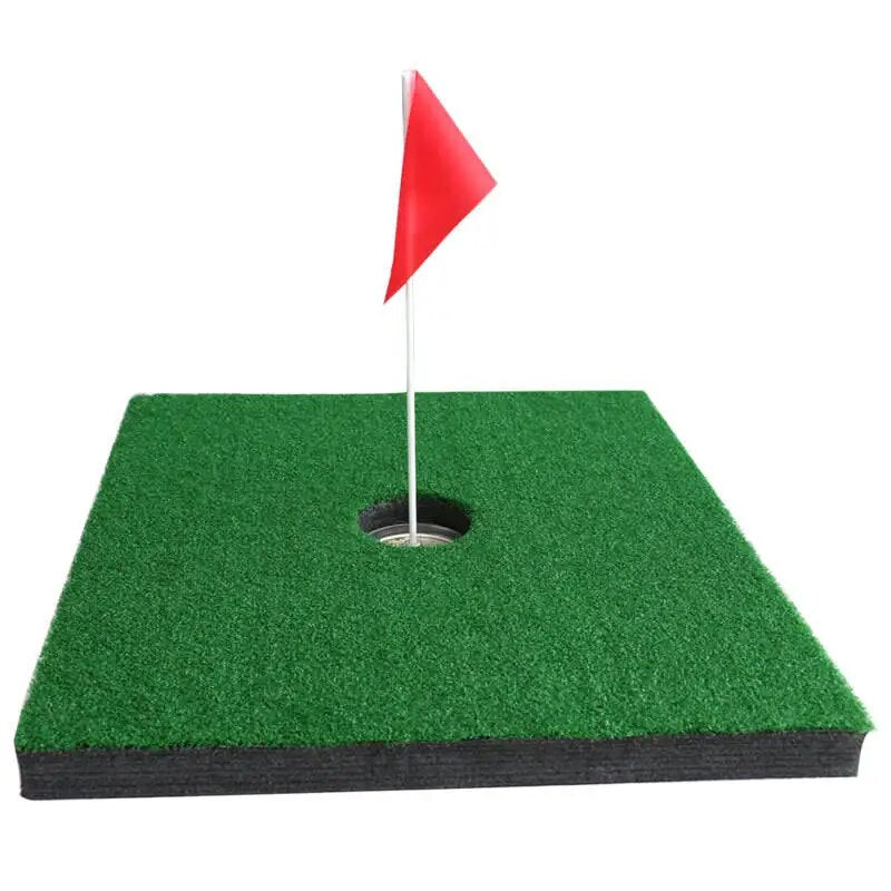 Floating Pool Turf Green Chipping Golf Mat Game with Flag