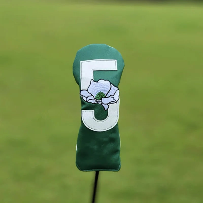 The Masters Themed Leather Golf Club Headcovers