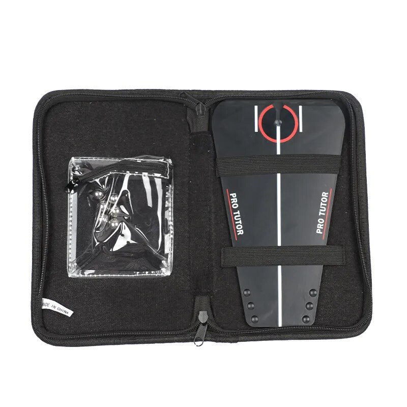 Golf Practice Putting Tutor Putting Aid Portable Plastic Durable Compact