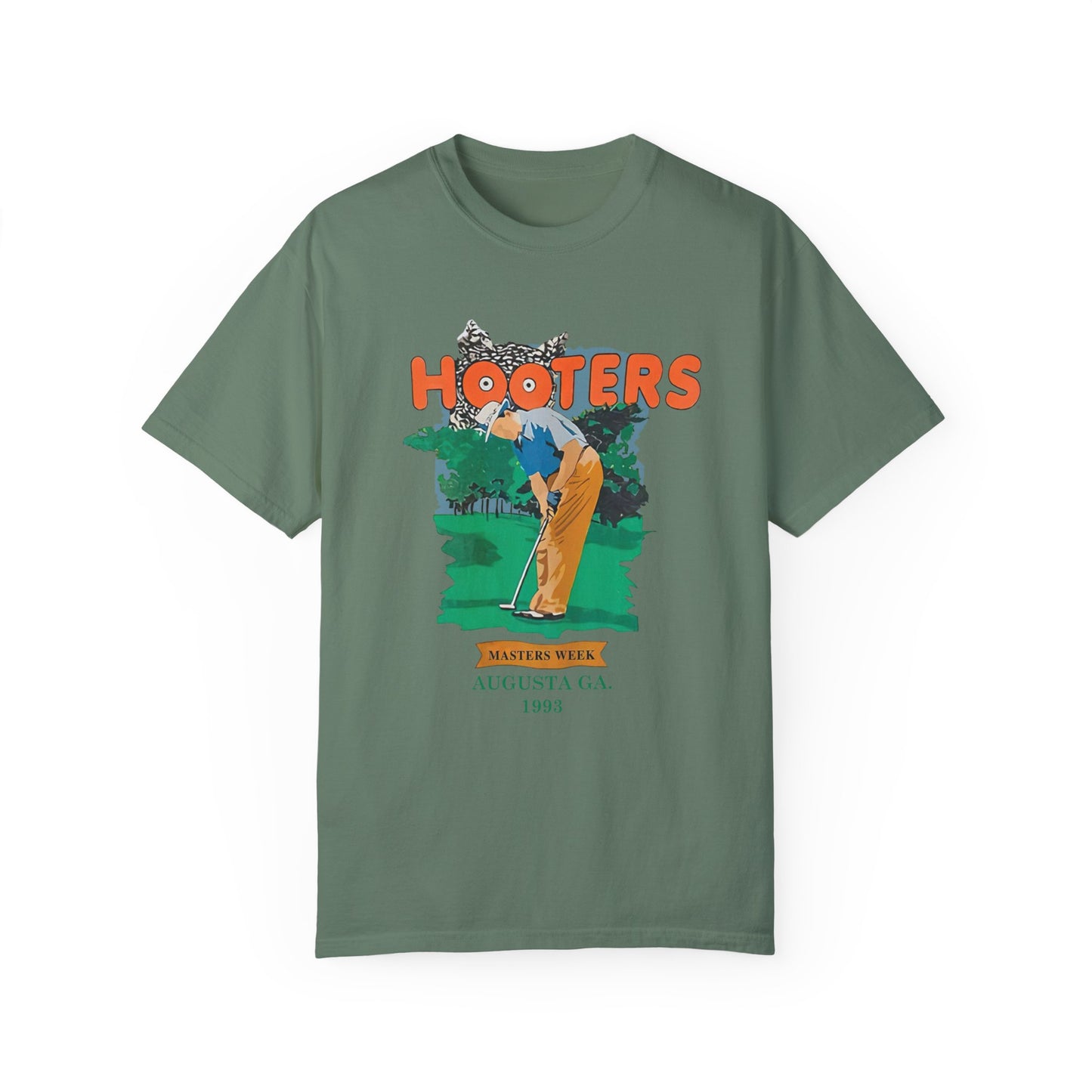 HOOTERS Master Week 1993 Vintage Golf T-Shirt