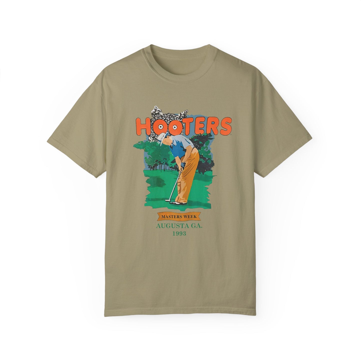 HOOTERS Master Week 1993 Vintage Golf T-Shirt