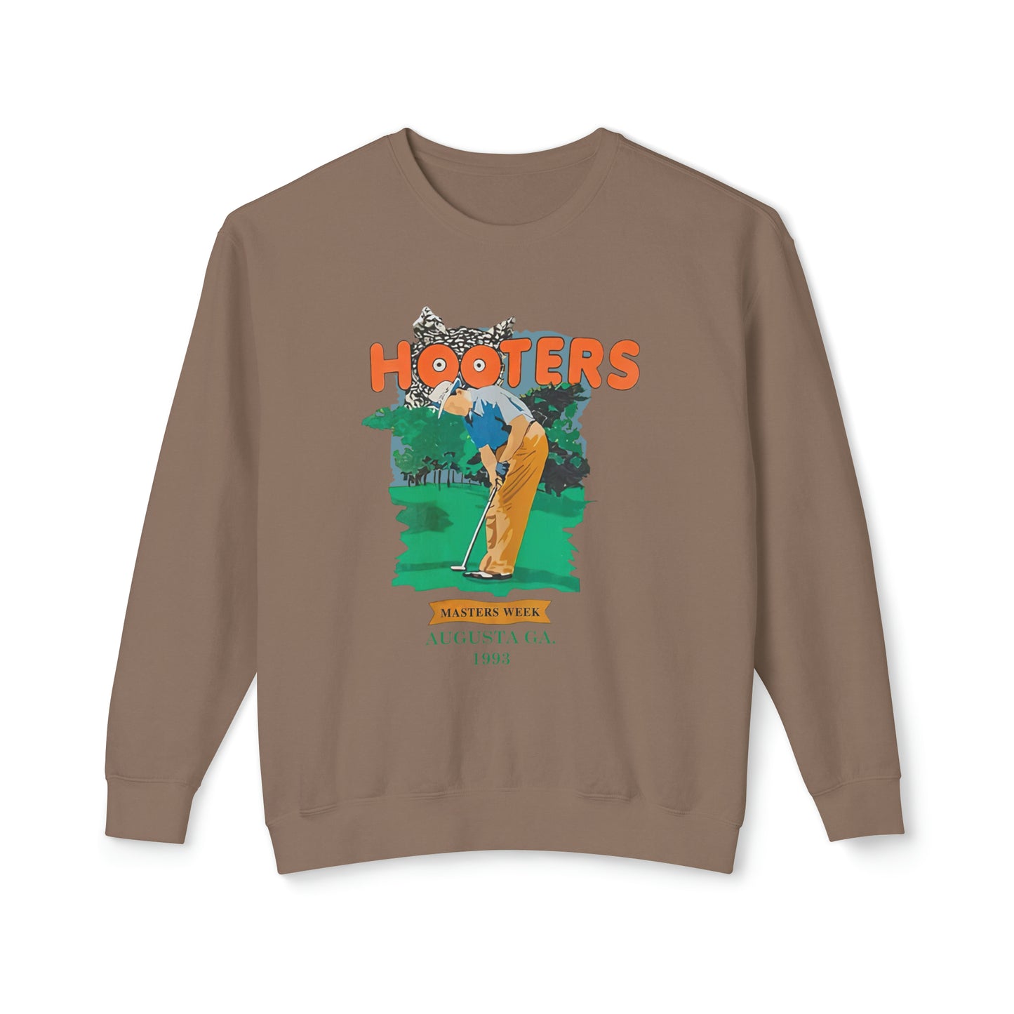 HOOTERS Masters Week 1993 Vintage Lightweight Cotton Crewneck Sweatshirt