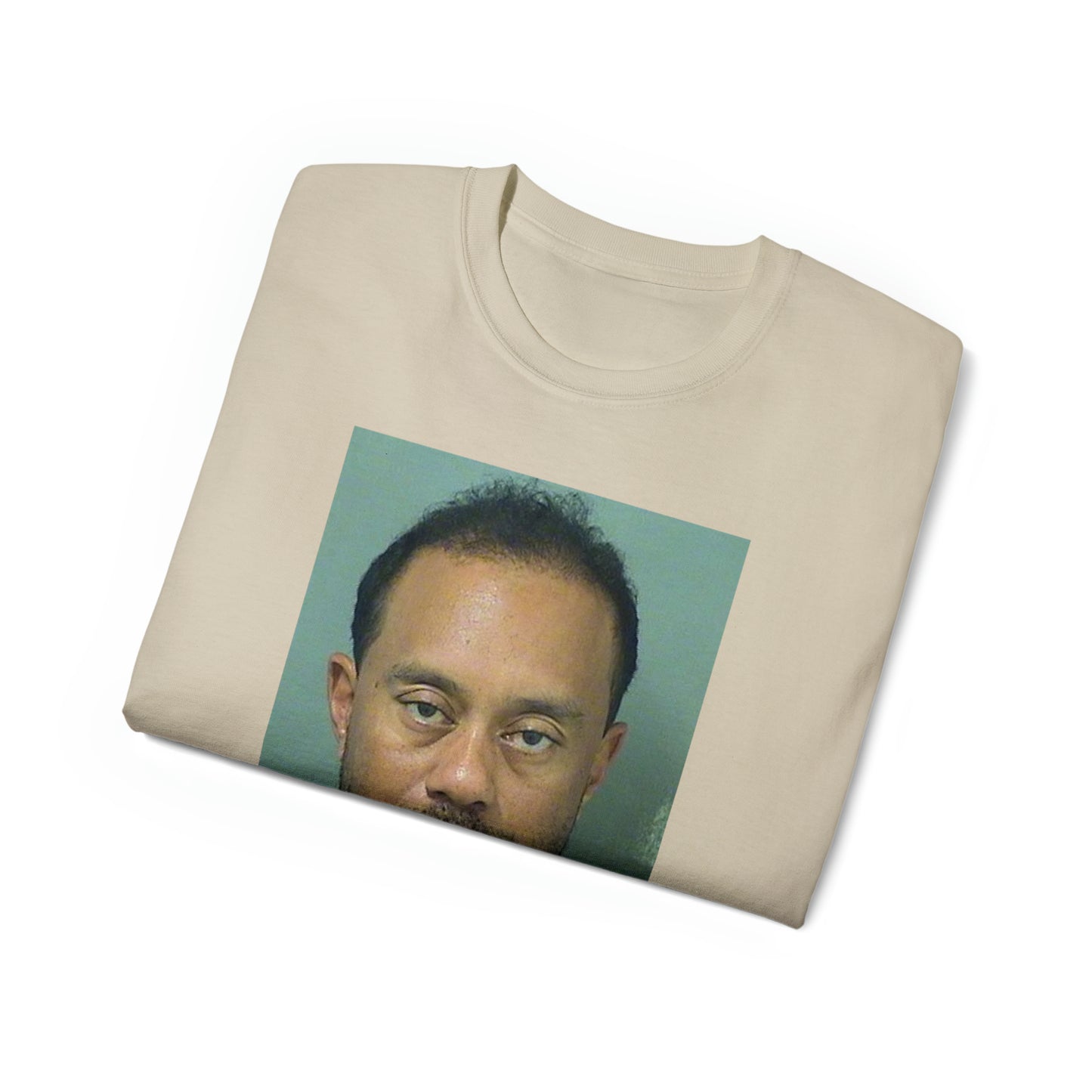 Tiger Woods Mugshot Tee Shirt