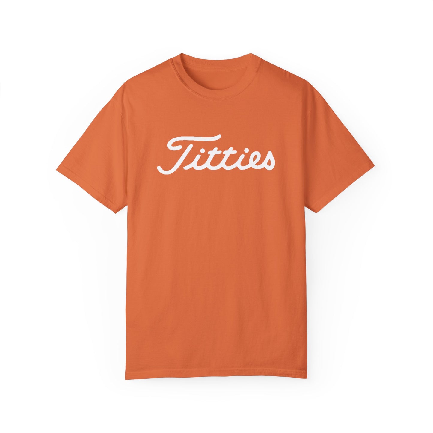 Titties Golf Cotton T-Shirt