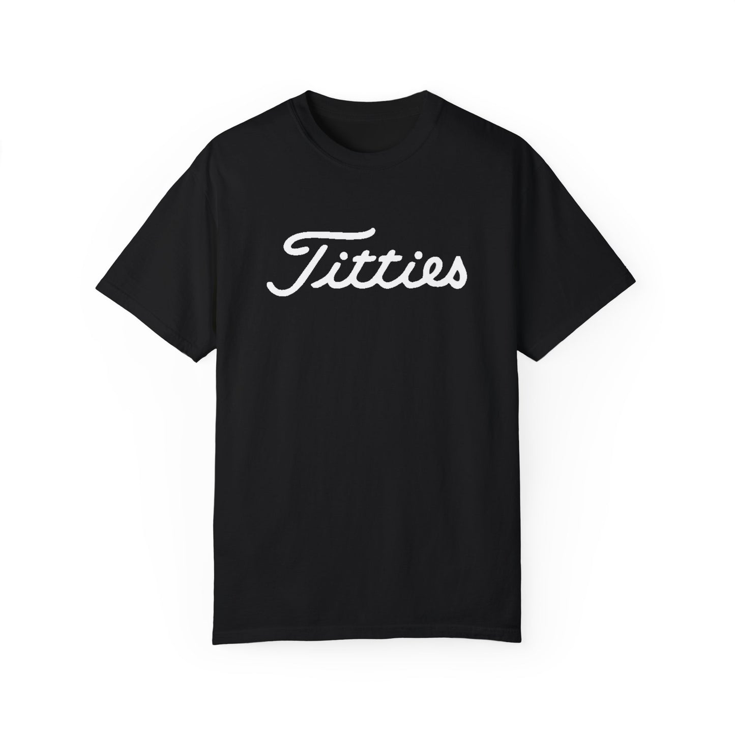 Titties Golf Cotton T-Shirt