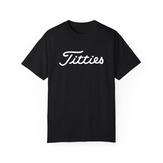 Titties Golf Cotton T-Shirt