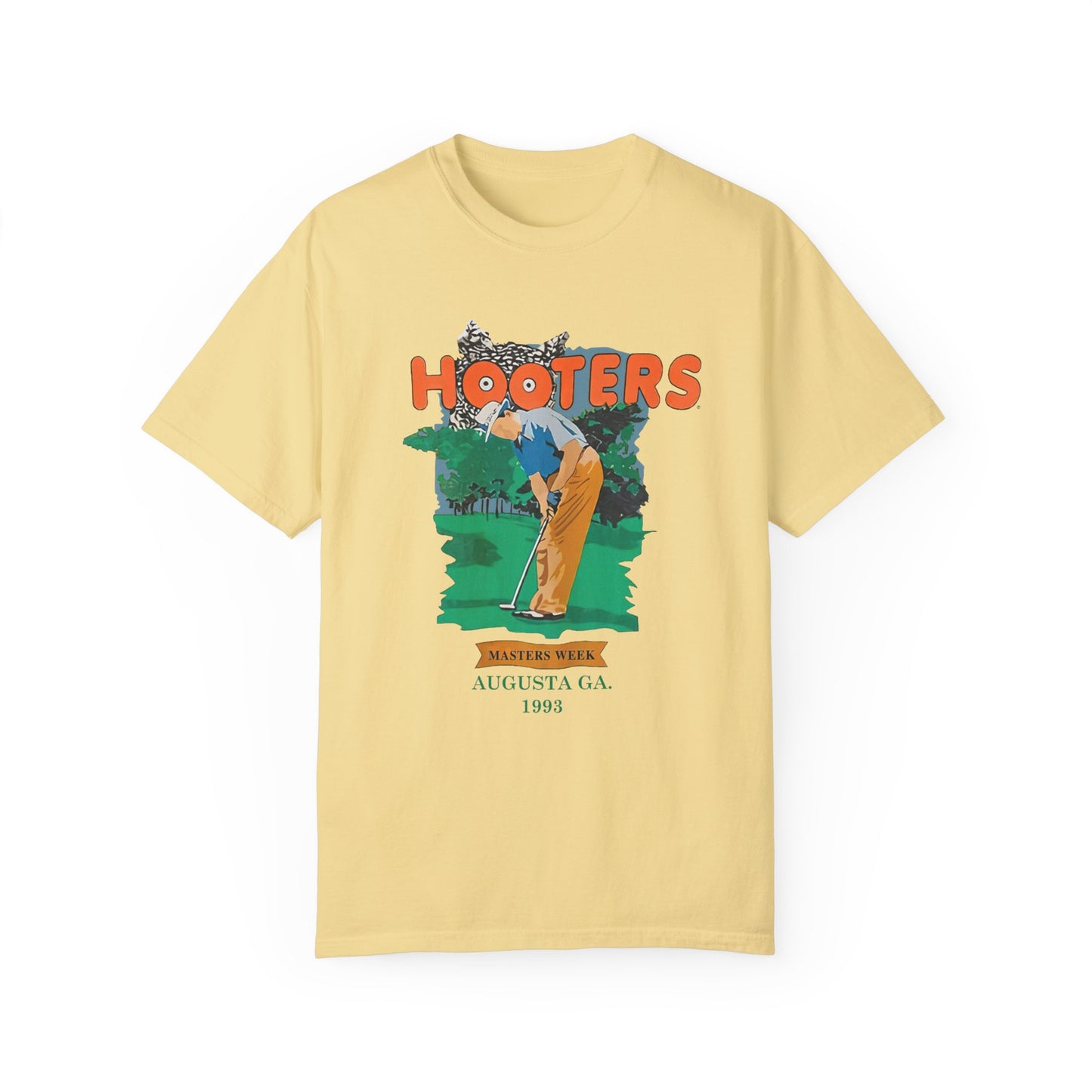 HOOTERS Master Week 1993 Vintage Golf T-Shirt