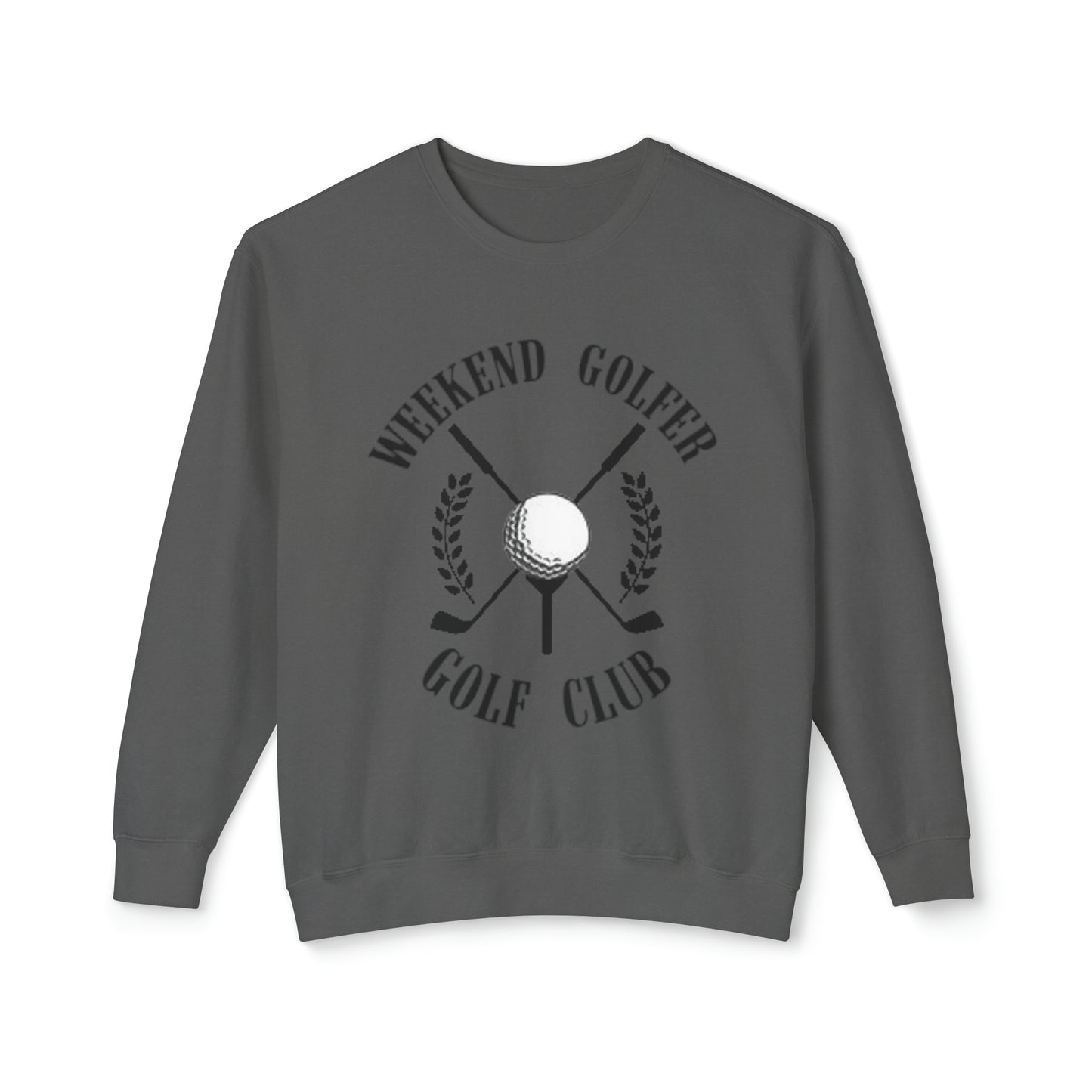 Weekend Golfer Golf Club Lightweight Cotton Crewneck Sweatshirt