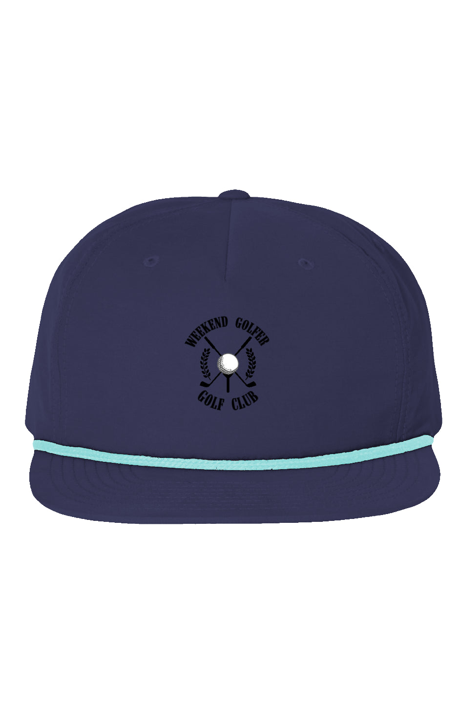 Navy Weekend Golfer Golf Club Snapback Rope Golf Hat