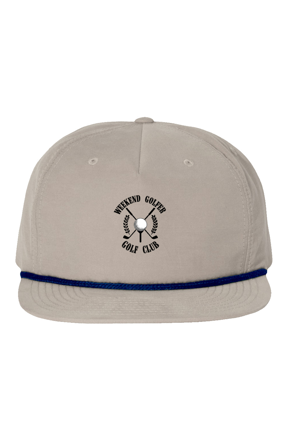 Light Gray Weekend Golfer Golf Club Snapback Golf Hat