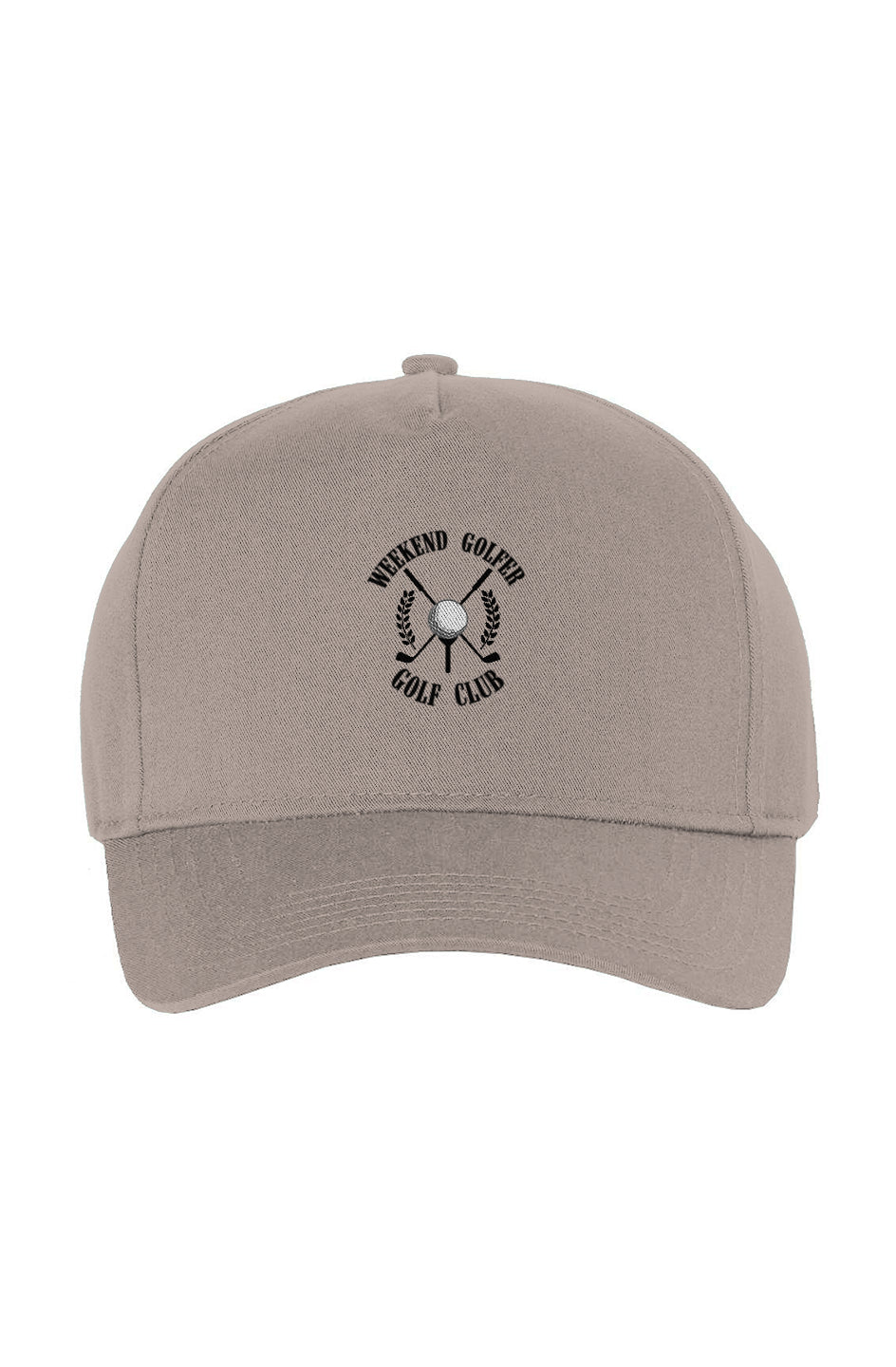 Khaki Weekend Golfer Golf Club Trucker Golf Hat