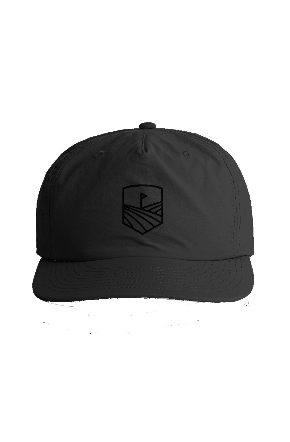 Black Black Golf Hat