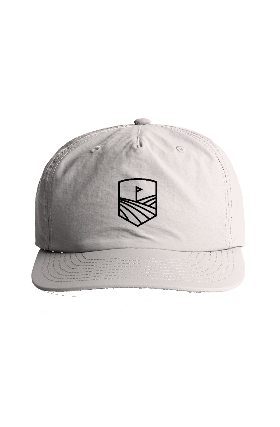 Bone Black Golf Hat