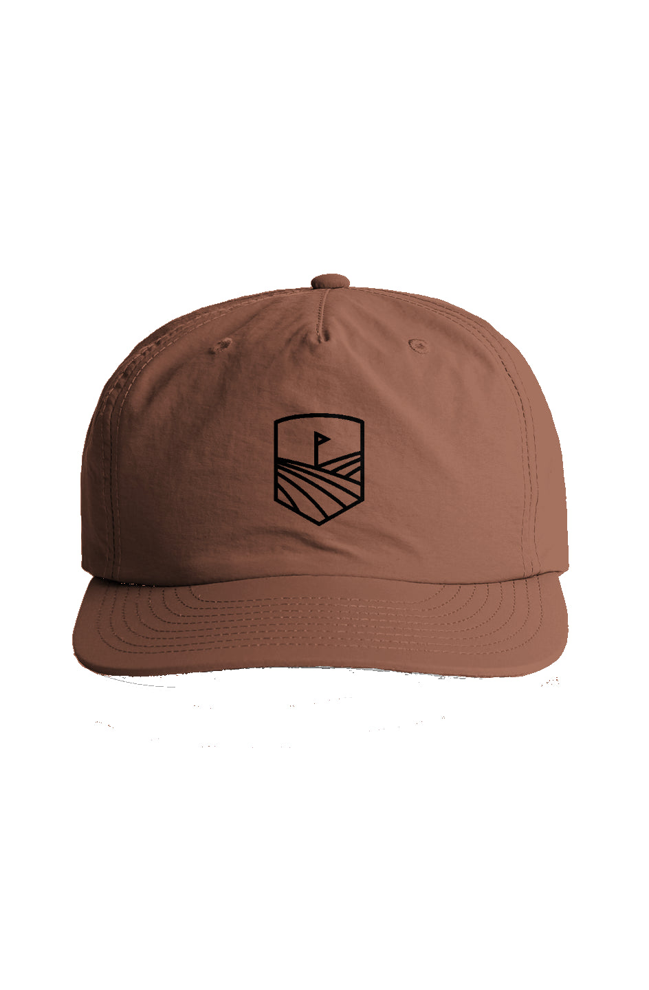 Clay Black Golf Hat