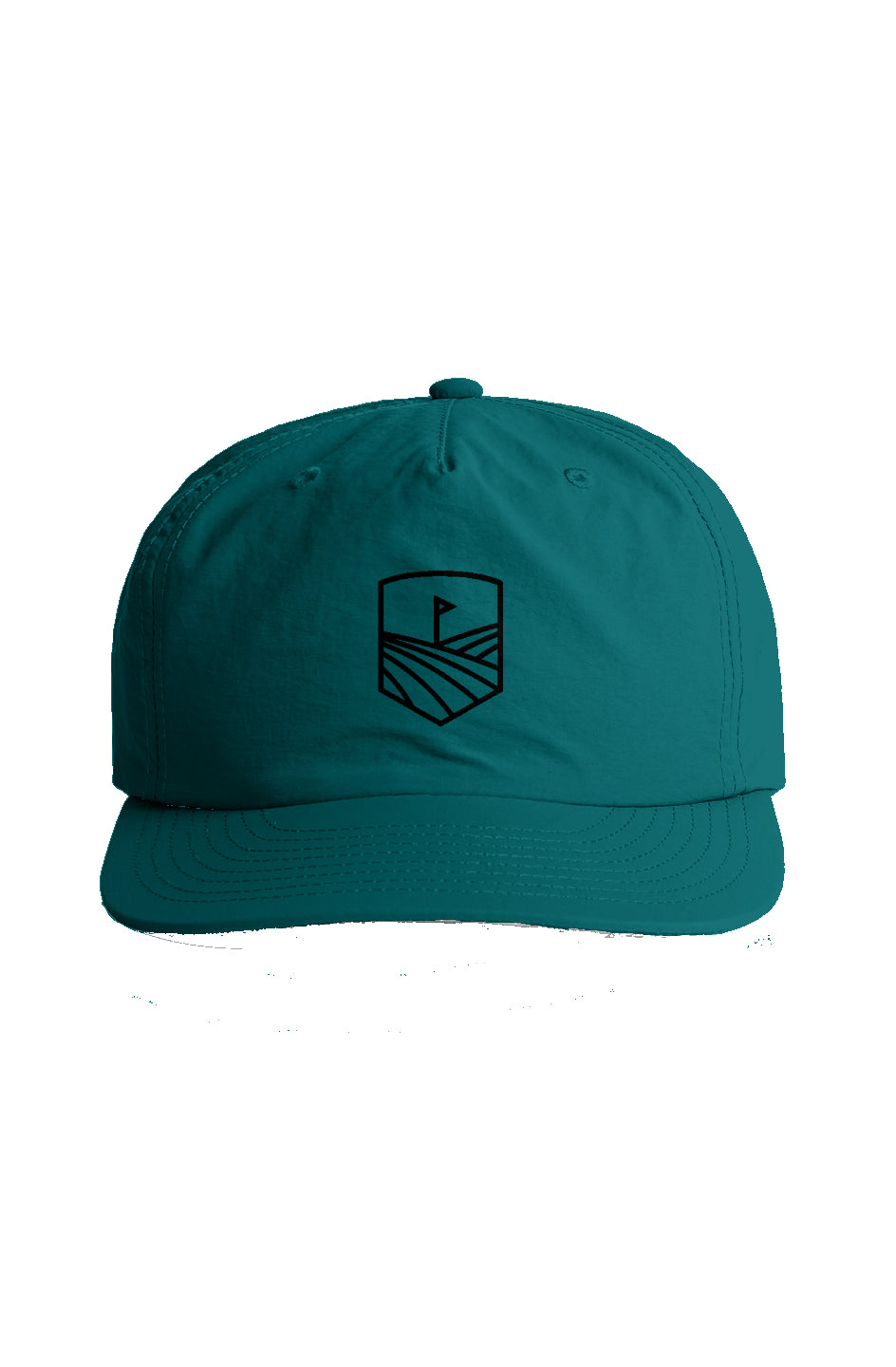 Atlantic Black Golf Hat