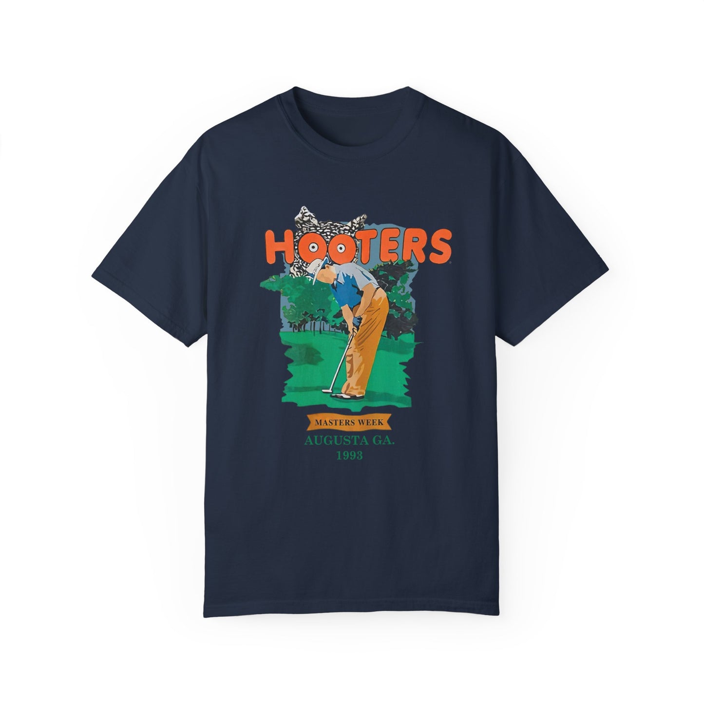 HOOTERS Master Week 1993 Vintage Golf T-Shirt