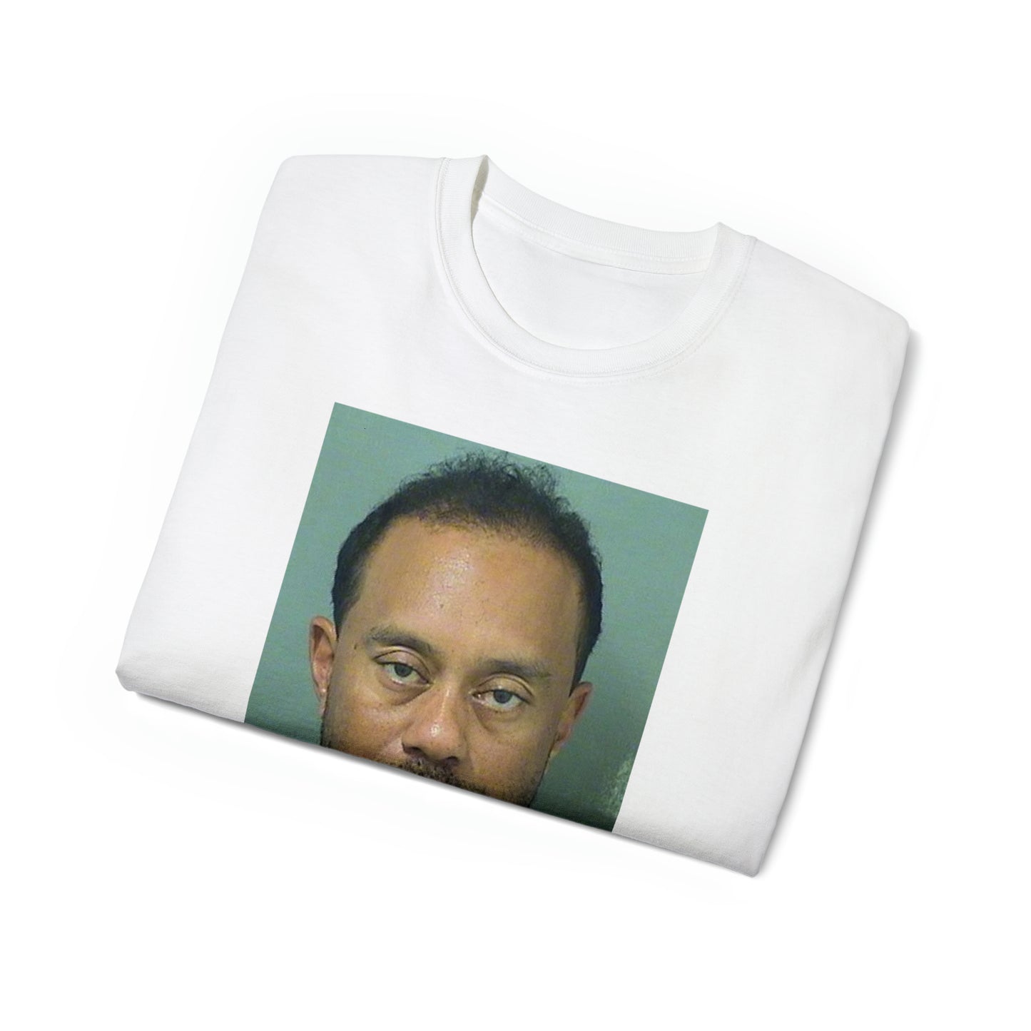 Tiger Woods Mugshot Tee Shirt