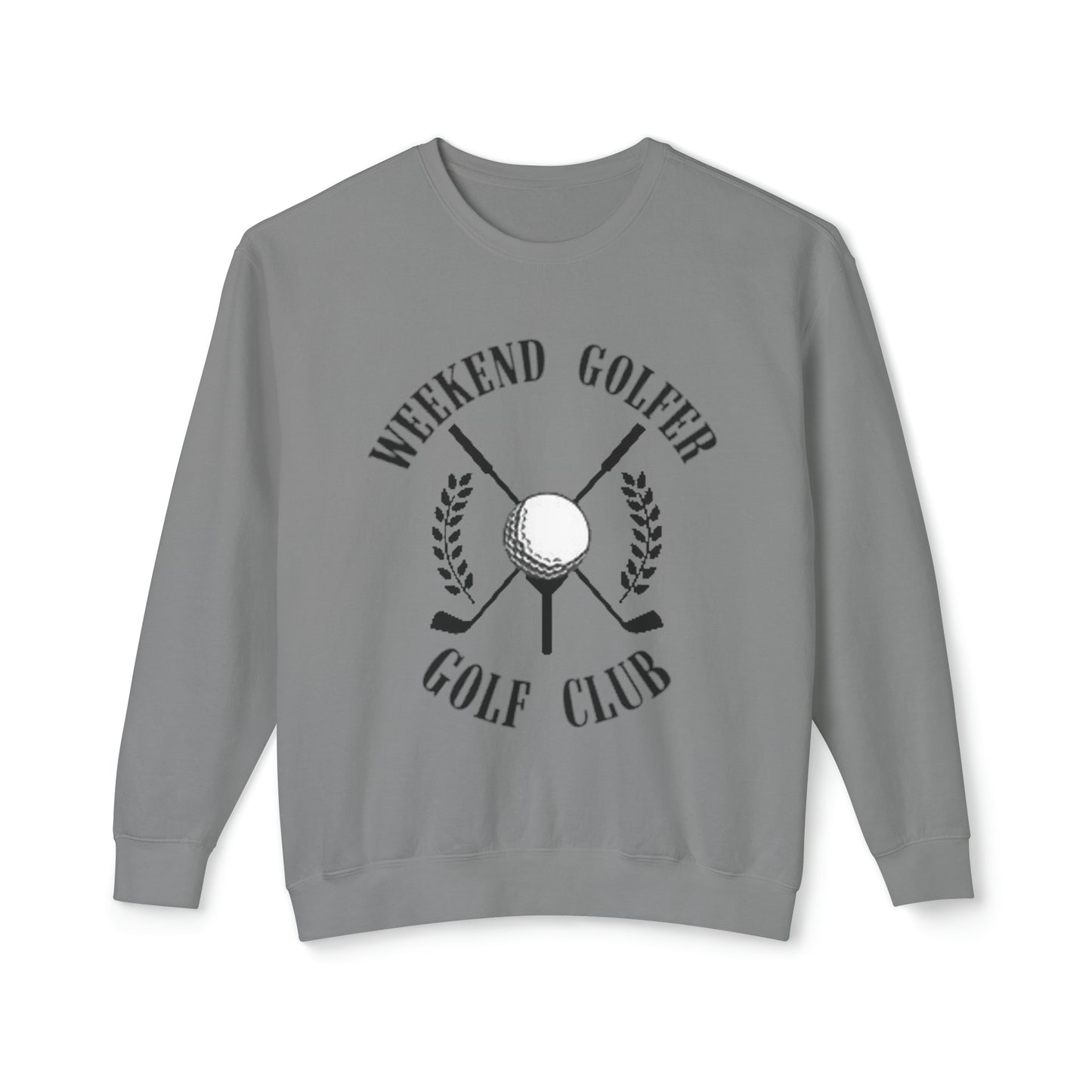 Weekend Golfer Golf Club Lightweight Cotton Crewneck Sweatshirt