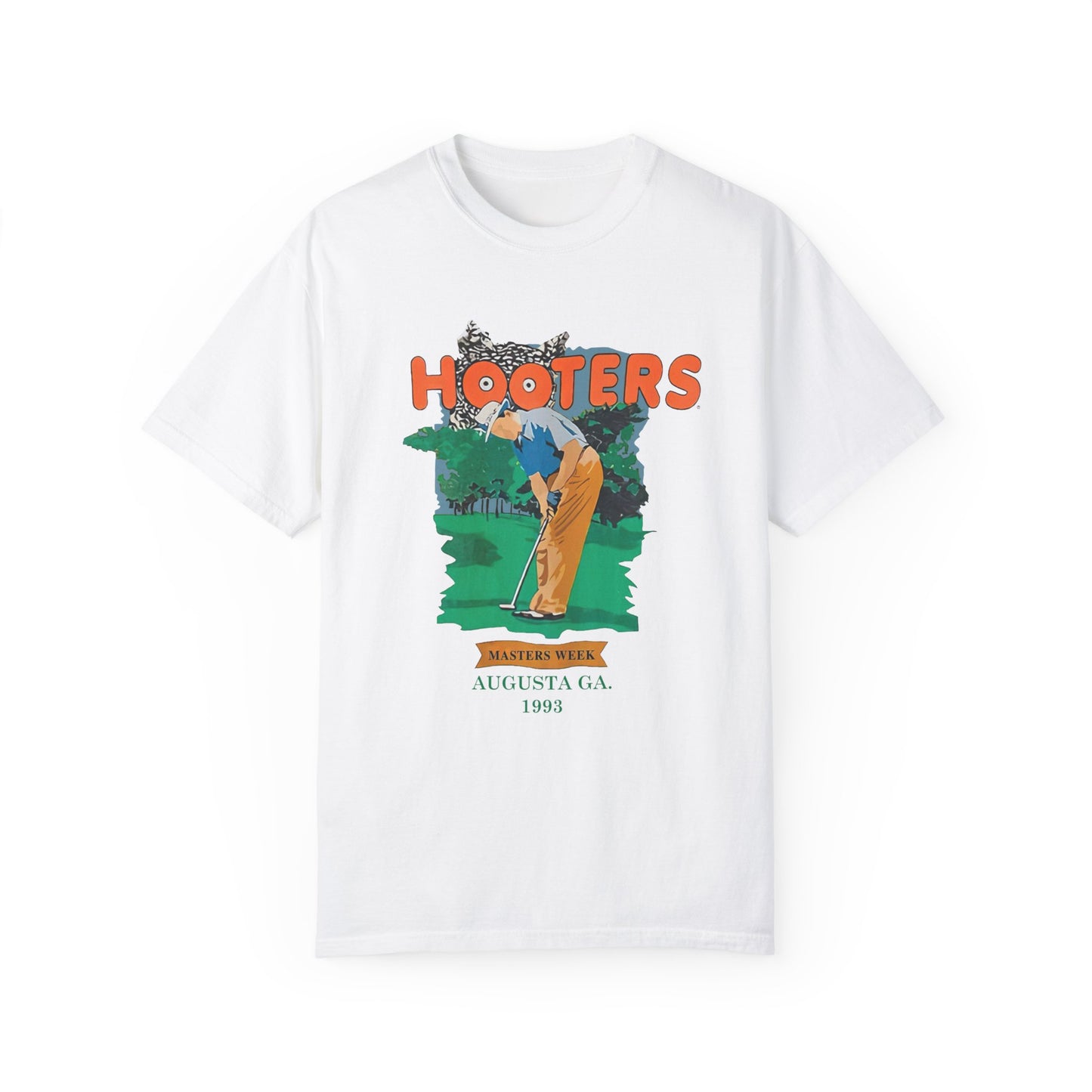 HOOTERS Master Week 1993 Vintage Golf T-Shirt