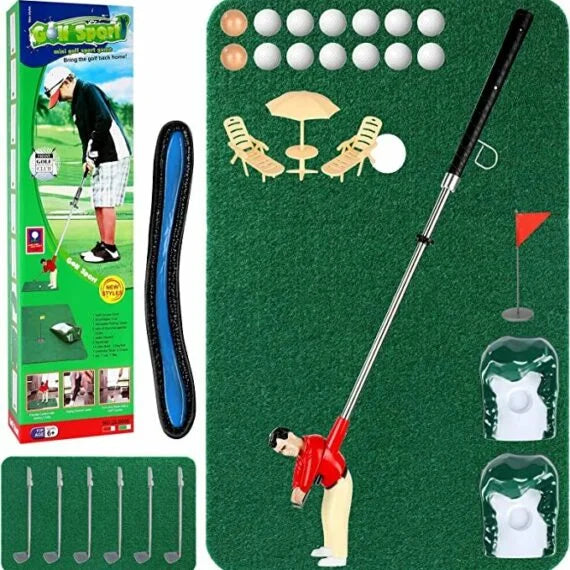 Mini indoor Golf Player Pack, Mini Golf Game for Kids and Adults