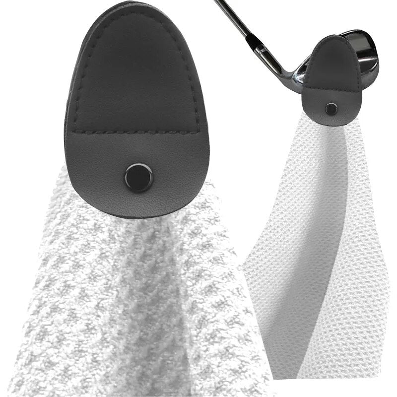 Magnetic Microfiber Golf Club Cleaning Towel