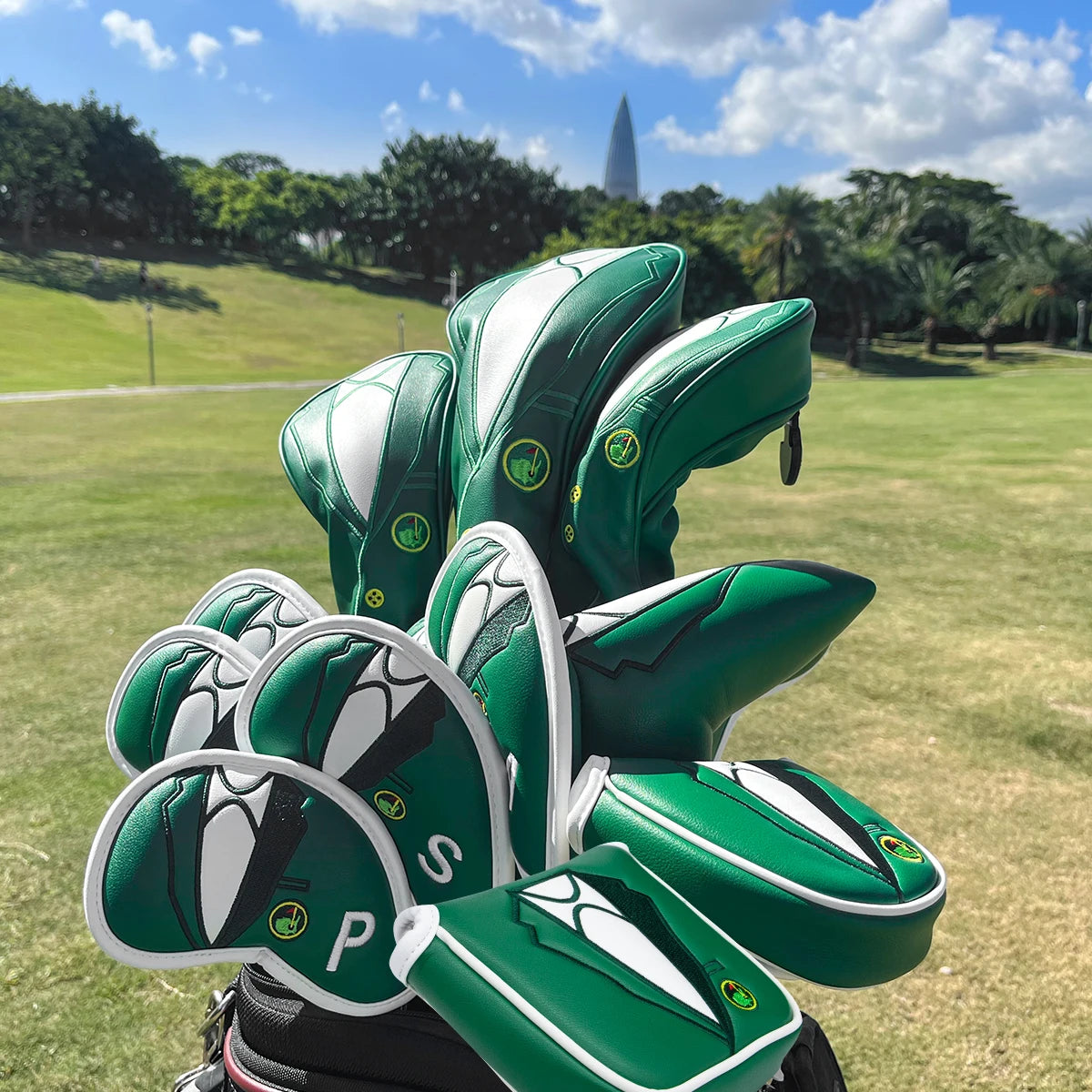 The Masters Green Jacket Golf Head Covers