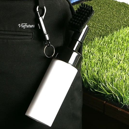 Golf Club Cleaning Brush Tool with Squeeze Bottle - Golf Water Brush