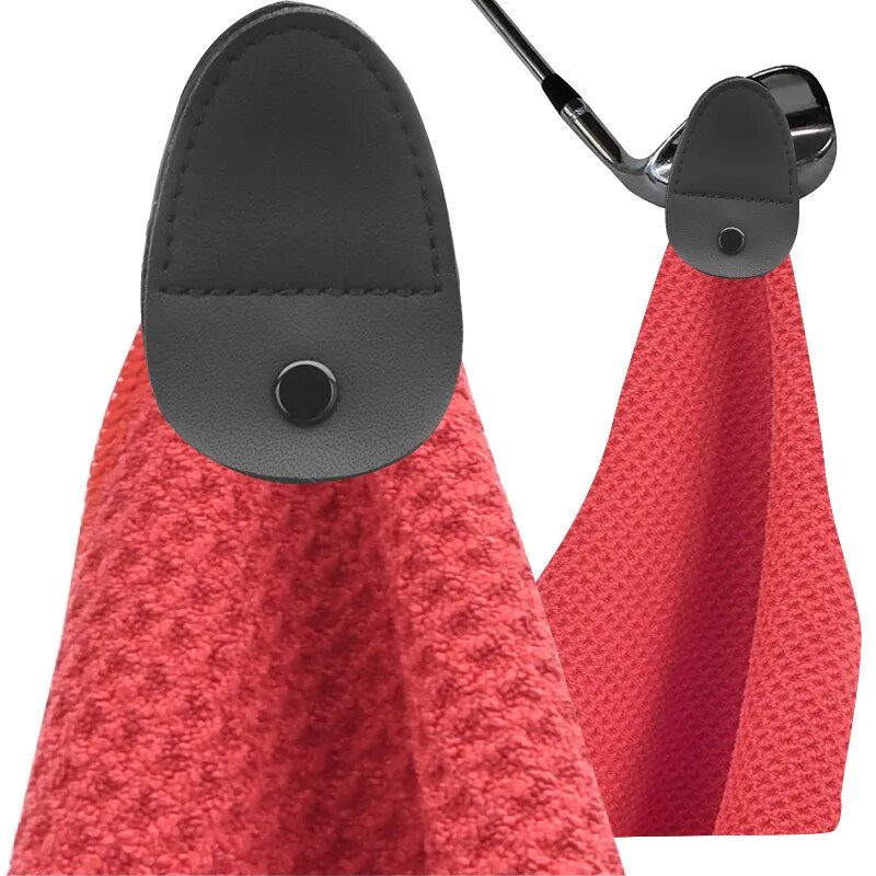 Magnetic Microfiber Golf Club Cleaning Towel